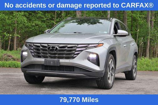 Shimmering Silver 2022 Hyundai TUCSON Limited