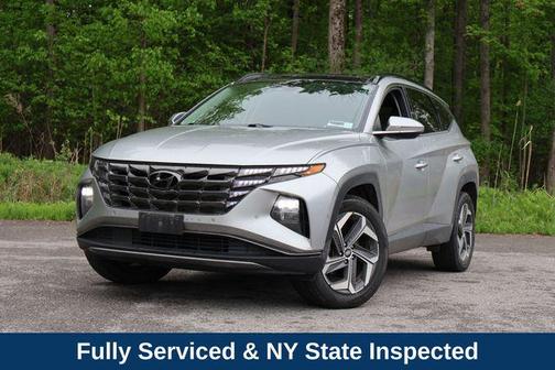Shimmering Silver 2022 Hyundai TUCSON Limited