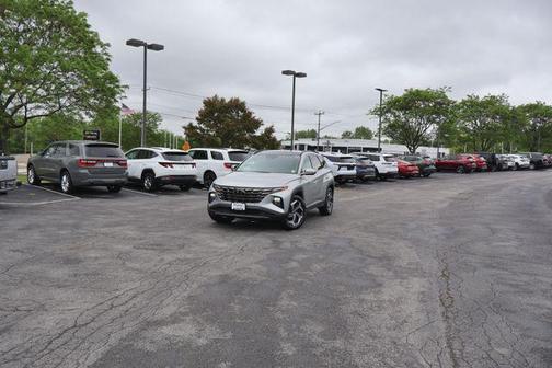 Shimmering Silver 2022 Hyundai TUCSON Limited