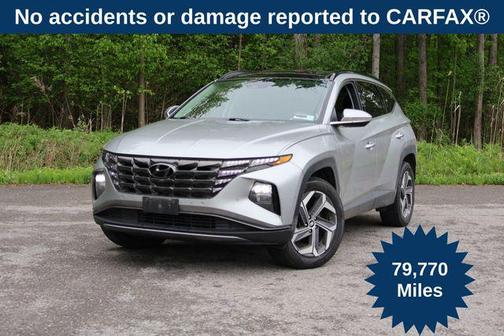 Shimmering Silver 2022 Hyundai TUCSON Limited