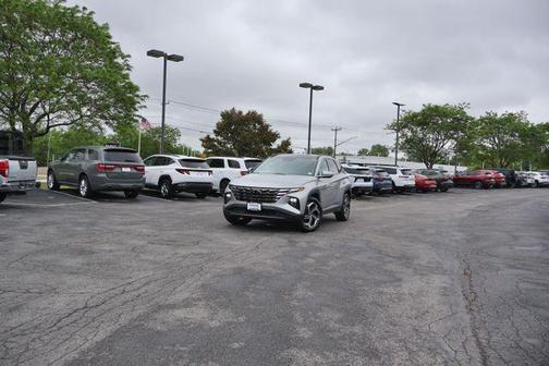 Shimmering Silver 2022 Hyundai TUCSON Limited