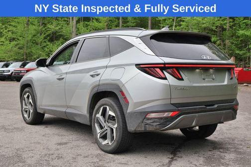 Shimmering Silver 2022 Hyundai TUCSON Limited