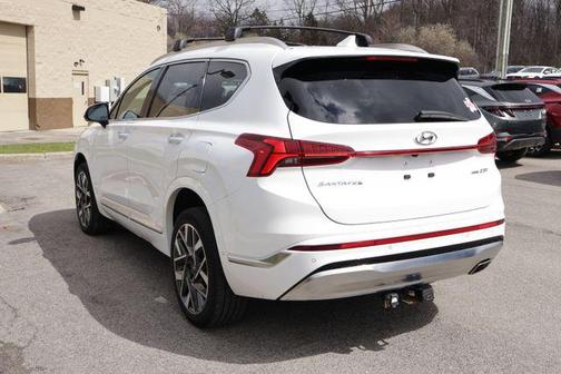 Serenity White Pearl 2023 Hyundai SANTA FE Calligraphy