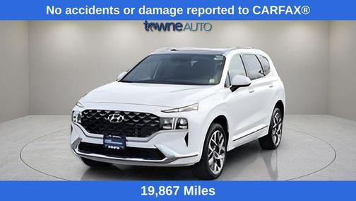 Serenity White Pearl 2023 Hyundai SANTA FE Calligraphy