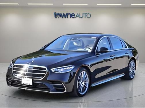 Obsidian Black Metallic 2023 Mercedes-Benz S-Class 4MATIC