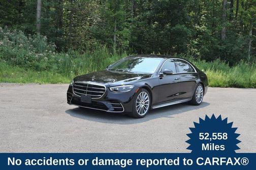 Obsidian Black Metallic 2023 Mercedes-Benz S-Class 4MATIC