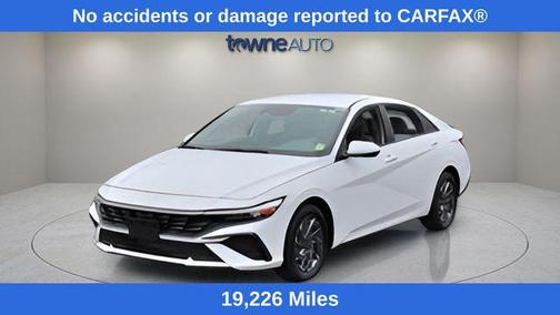 Serenity White 2024 Hyundai ELANTRA SEL