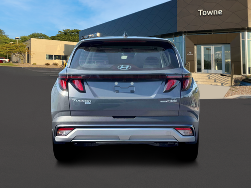 Ecotronic Gray 2026 Hyundai TUCSON Hybrid Blue SE