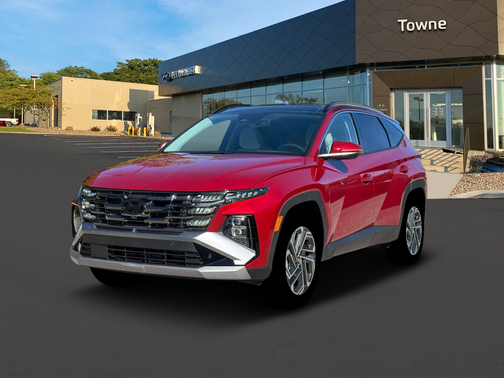 Ultimate Red 2026 Hyundai TUCSON Hybrid Limited