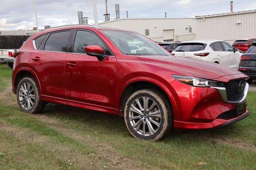 Soul Red Crystal Metallic 2022 Mazda CX-5 2.5 Turbo Signature