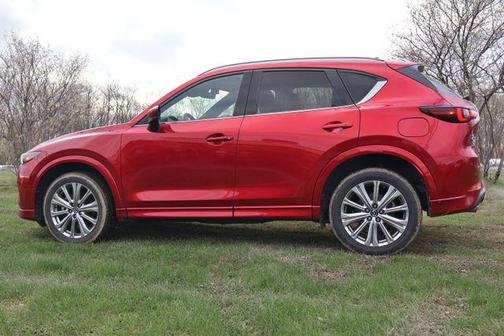 Soul Red Crystal Metallic 2022 Mazda CX-5 2.5 Turbo Signature