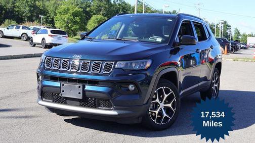 Fathom Blue Pearlcoat 2024 Jeep Compass Limited