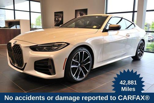 Alpine White 2021 BMW M440 i xDrive