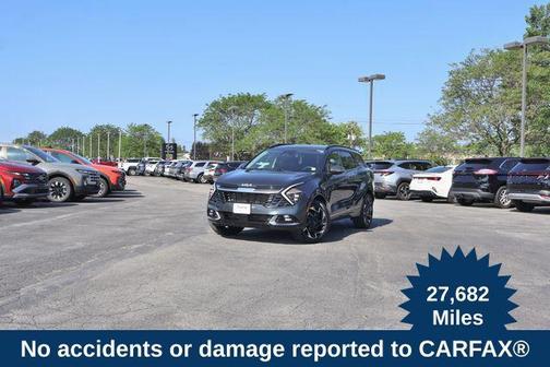 Gravity Gray 2025 Kia Sportage SX-Prestige
