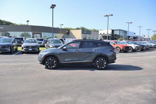 Gravity Gray 2025 Kia Sportage SX-Prestige