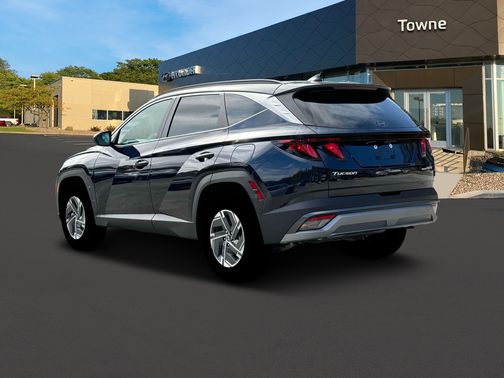 Deep Sea 2025 Hyundai TUCSON Hybrid Blue