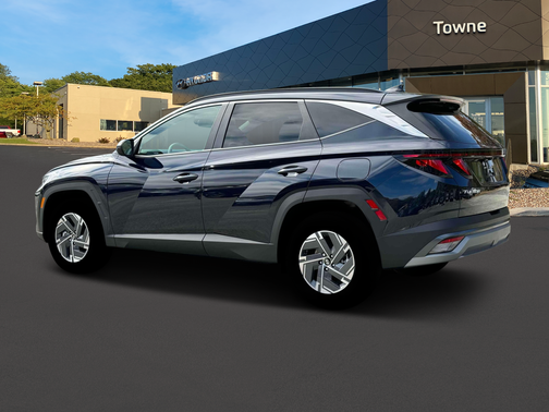 Deep Sea 2025 Hyundai TUCSON Hybrid Blue