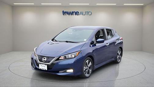 Deep Blue Pearl 2021 Nissan Leaf SV 40 kWh