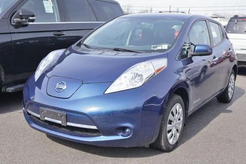Deep Blue Pearl 2021 Nissan Leaf SV 40 kWh