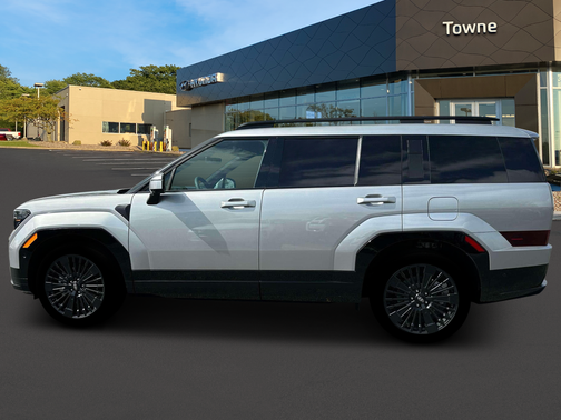 Shimmering Silver 2026 Hyundai SANTA FE HEV Calligraphy