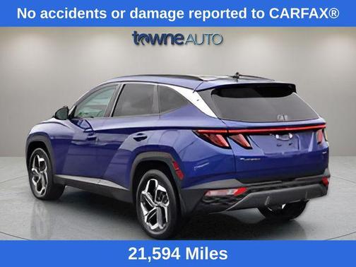 Intense Blue 2022 Hyundai TUCSON Limited