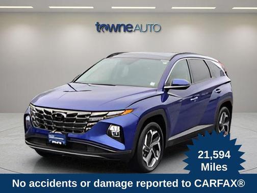 Intense Blue 2022 Hyundai TUCSON Limited