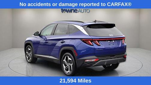 Intense Blue 2022 Hyundai TUCSON Limited