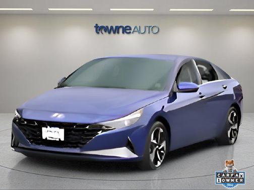 Intense Blue 2023 Hyundai ELANTRA Limited