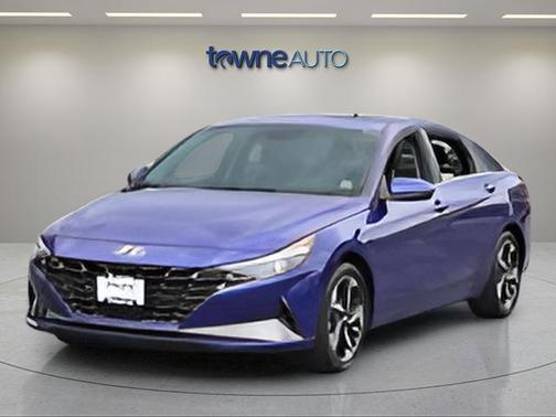 Intense Blue 2023 Hyundai ELANTRA Limited