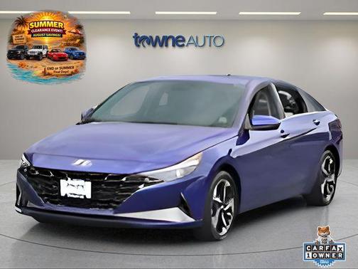 Intense Blue 2023 Hyundai ELANTRA Limited