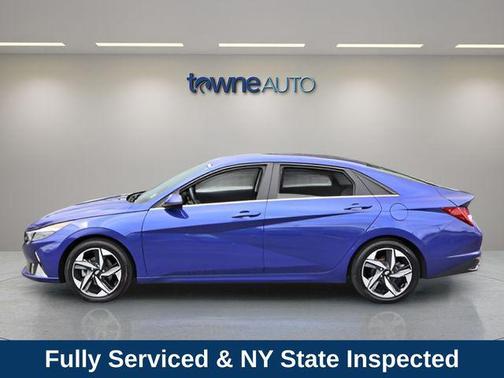 Intense Blue 2023 Hyundai ELANTRA Limited