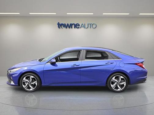 Intense Blue 2023 Hyundai ELANTRA Limited