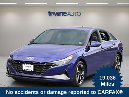 Intense Blue 2023 Hyundai ELANTRA Limited