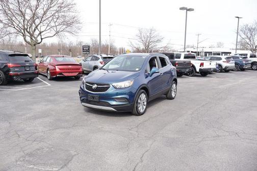Deep Azure Metallic 2019 Buick Encore Preferred