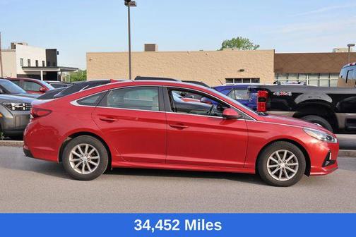 Scarlet Red 2019 Hyundai SONATA SE