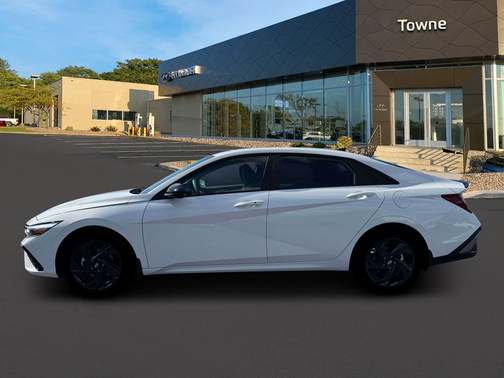 Serenity White 2026 Hyundai ELANTRA Sport