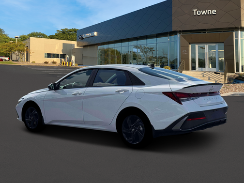 Serenity White 2026 Hyundai ELANTRA Sport