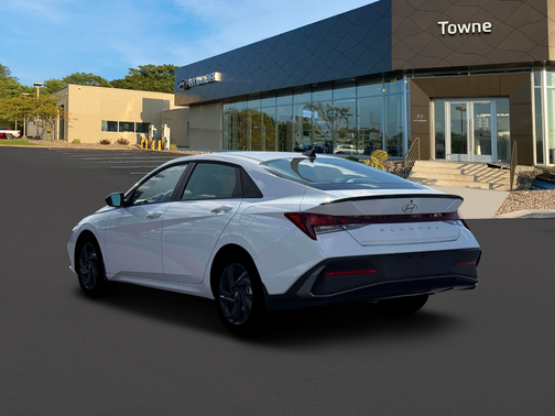 Serenity White 2026 Hyundai ELANTRA Sport