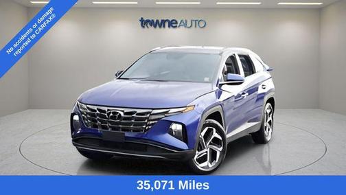 Intense Blue 2024 Hyundai TUCSON Limited