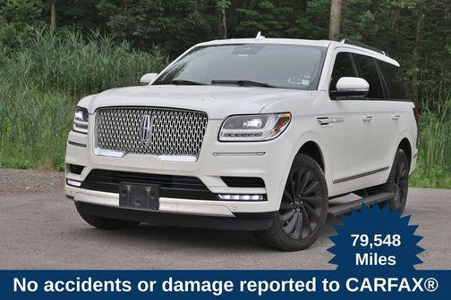 Pristine White 2021 Lincoln Navigator Reserve