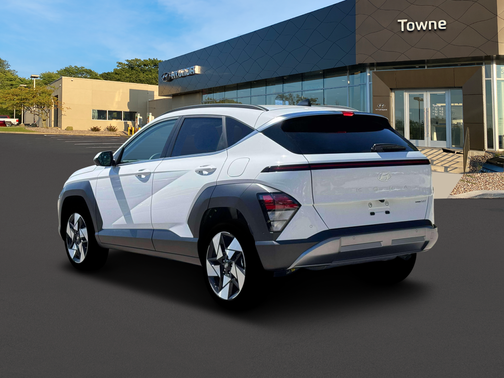 Atlas White 2026 Hyundai KONA Limited