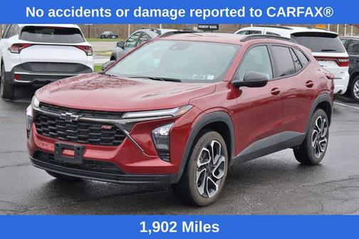 Crimson Metallic 2024 Chevrolet Trax FWD 2RS