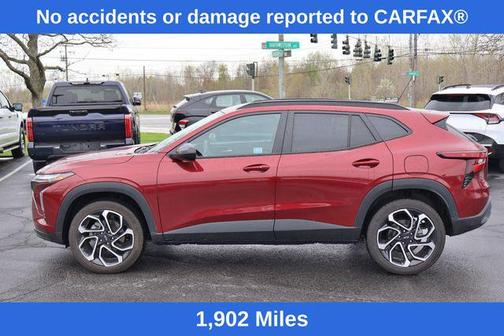 Crimson Metallic 2024 Chevrolet Trax FWD 2RS