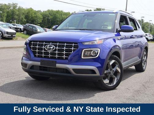 Intense Blue 2022 Hyundai VENUE Limited