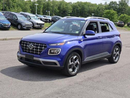 Intense Blue 2022 Hyundai VENUE Limited