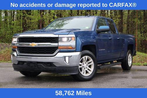 Deep Ocean Blue Metallic 2018 Chevrolet Silverado 1500 1LT