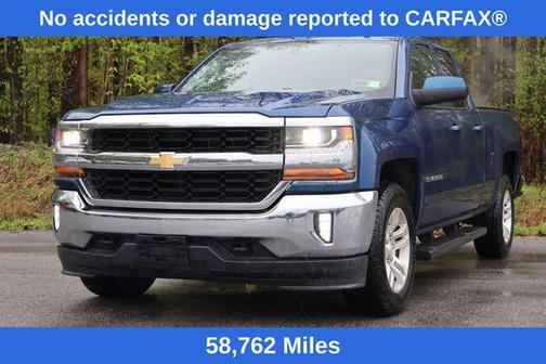 Deep Ocean Blue Metallic 2018 Chevrolet Silverado 1500 1LT