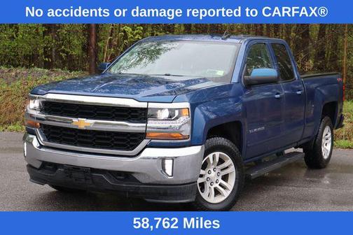 Deep Ocean Blue Metallic 2018 Chevrolet Silverado 1500 1LT