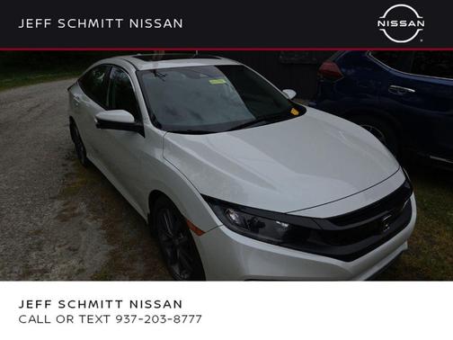 White Orchid Pearl 2019 Honda Civic EX