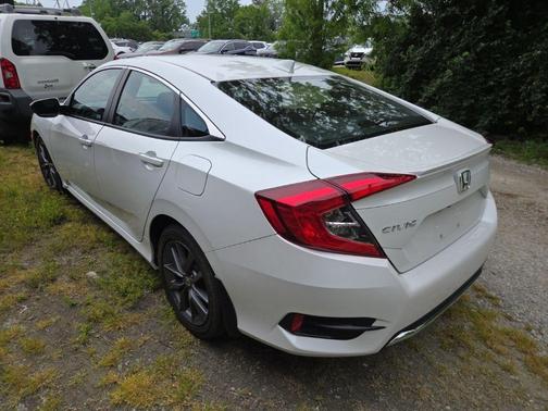 White Orchid Pearl 2019 Honda Civic EX